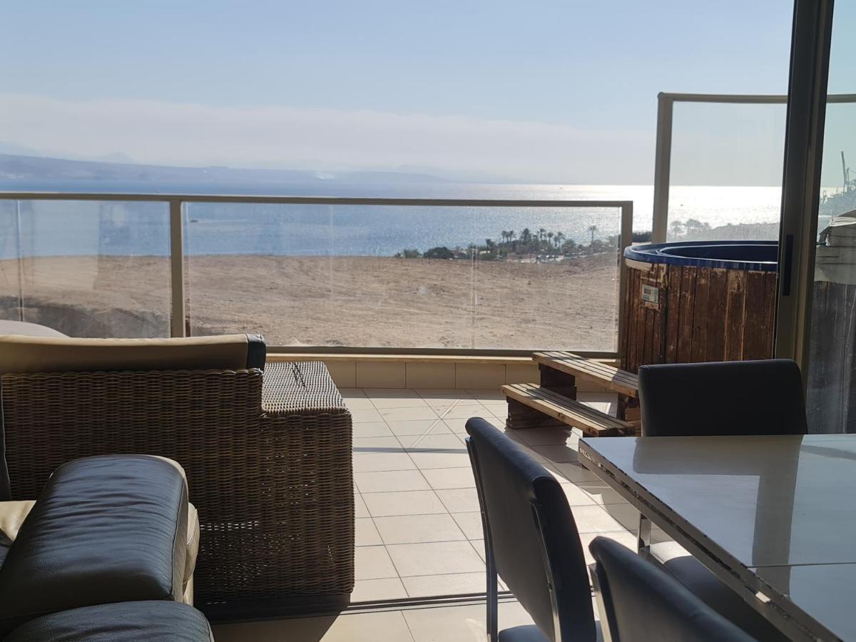 Top-Luxury Exclusive Аpt With Jacuzzi In Front Of The Sea Eilat Ngoại thất bức ảnh