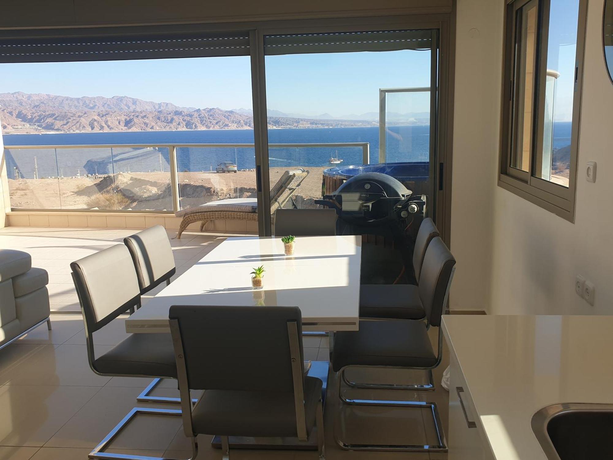 Top-Luxury Exclusive Аpt With Jacuzzi In Front Of The Sea Eilat Ngoại thất bức ảnh